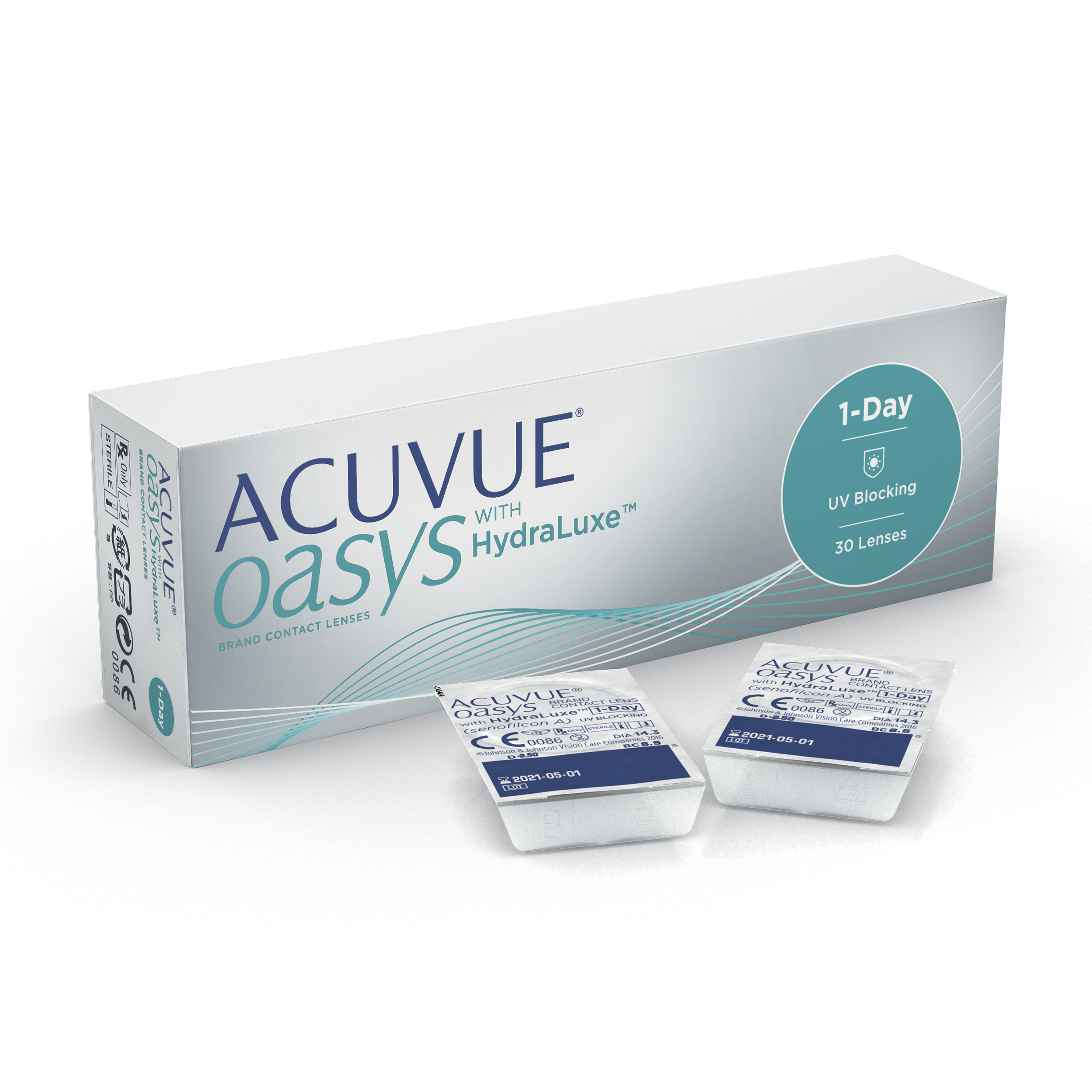 ACUVUE® OASYS 1-Day with HydraLuxe® Technology