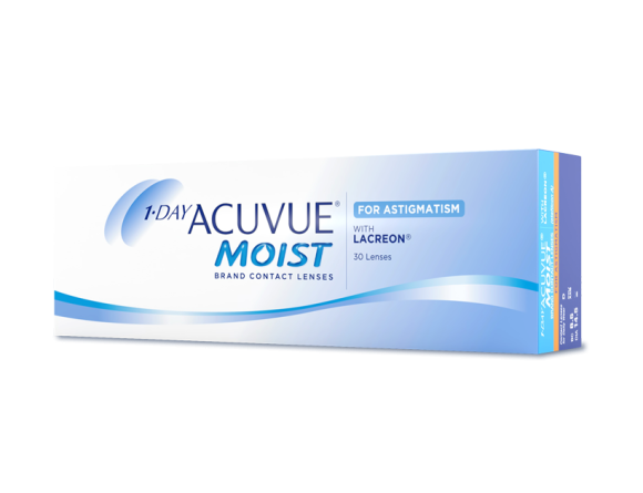 1-DAY ACUVUE® MOIST for ASTIGMATISM (right)