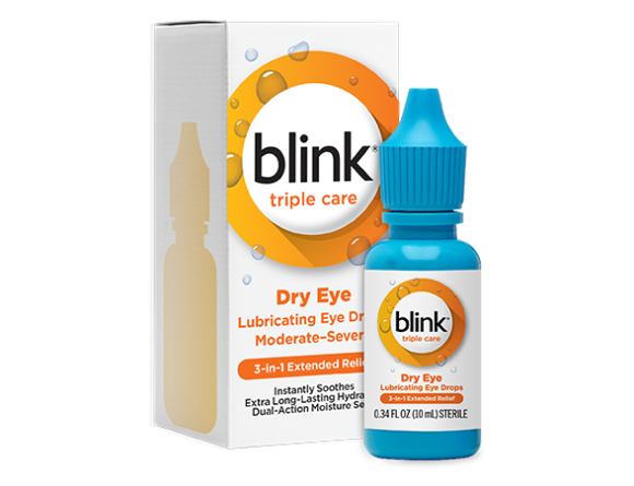 Blink Triple Care Lubricating Eye Drops