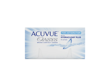 ACUVUE® OASYS Brand with HYDRACLEAR® PLUS Technology for ASTIGMATISM