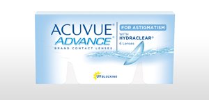 ACUVUE® ADVANCE® Brand for ASTIGMATISM